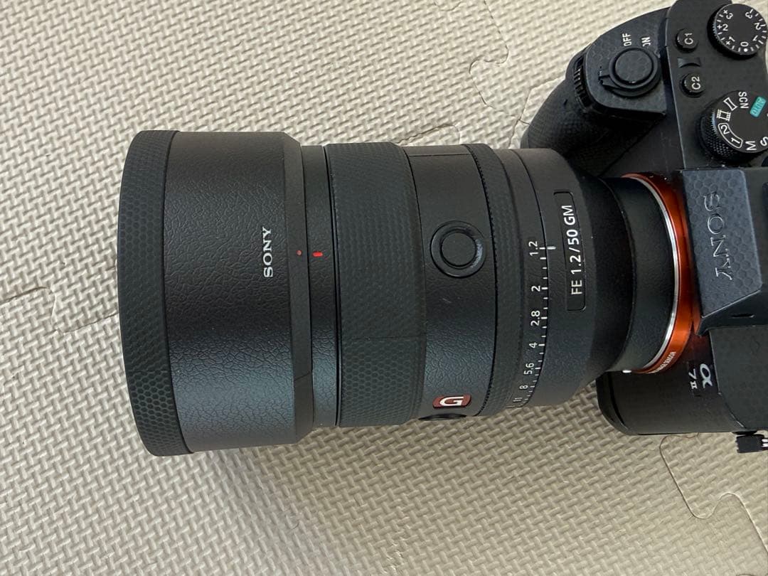 【美品】SONY FE 1.2/50 GM レンズ　プロテクター付き