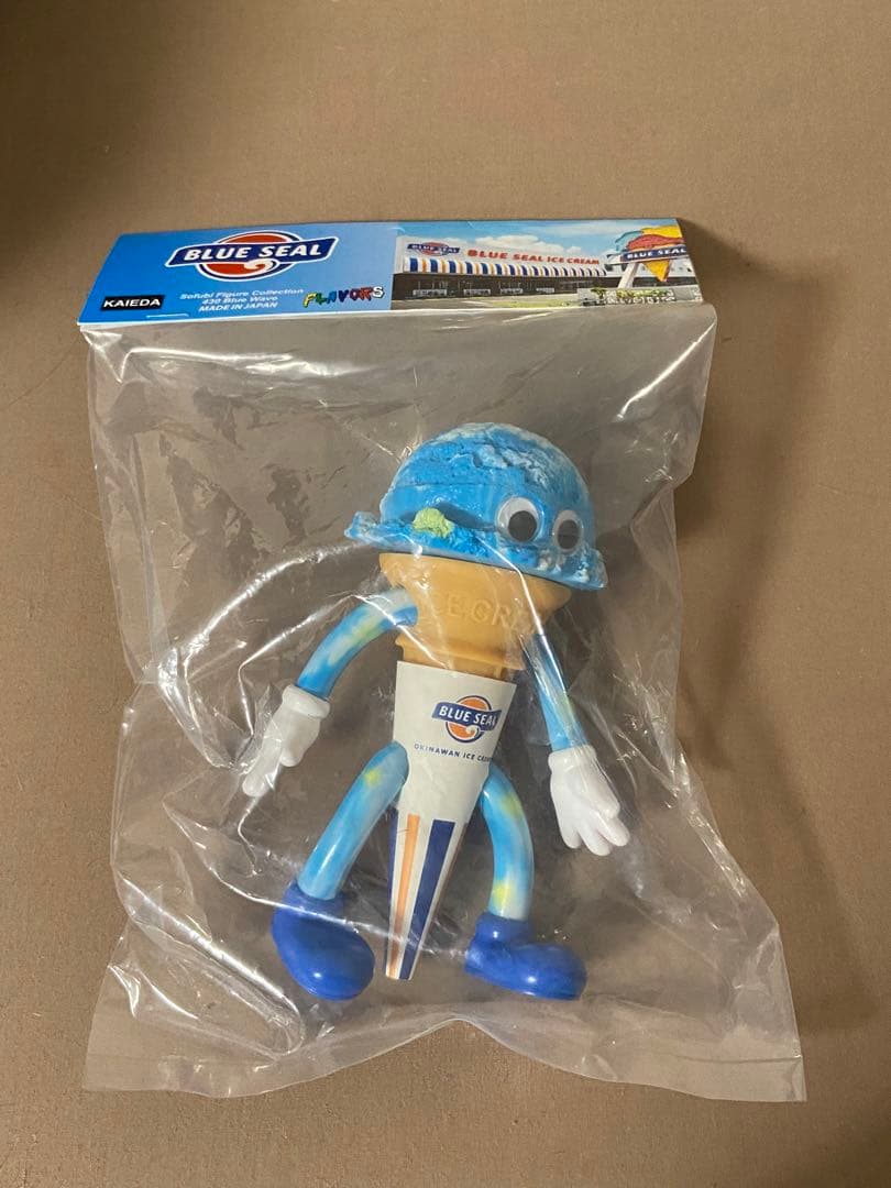 【出品1/25迄】 フレーバーズ　ソフビ　ブルーウェーブ ブルーシール
