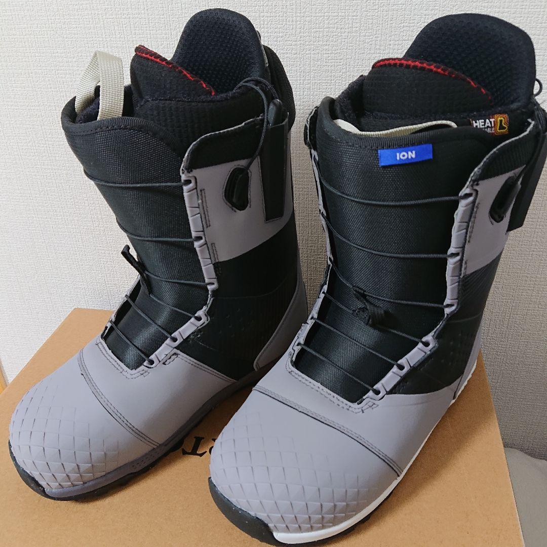 新品未使用BURTONバートンionアイオン27cmグレー×黒スノーボードブーツ