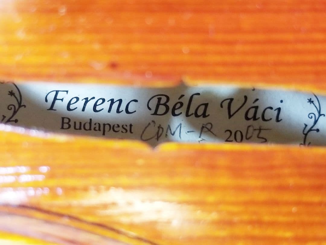 Ferenc Bela Vaci・CDM-R・2005バイオリン ハンガリー製