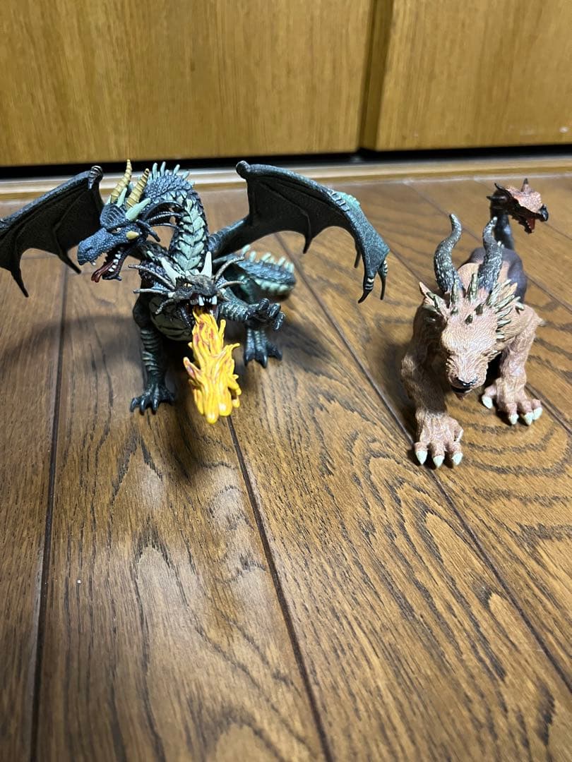 Papo パポ　フィギュア　ドラゴン　キメラ