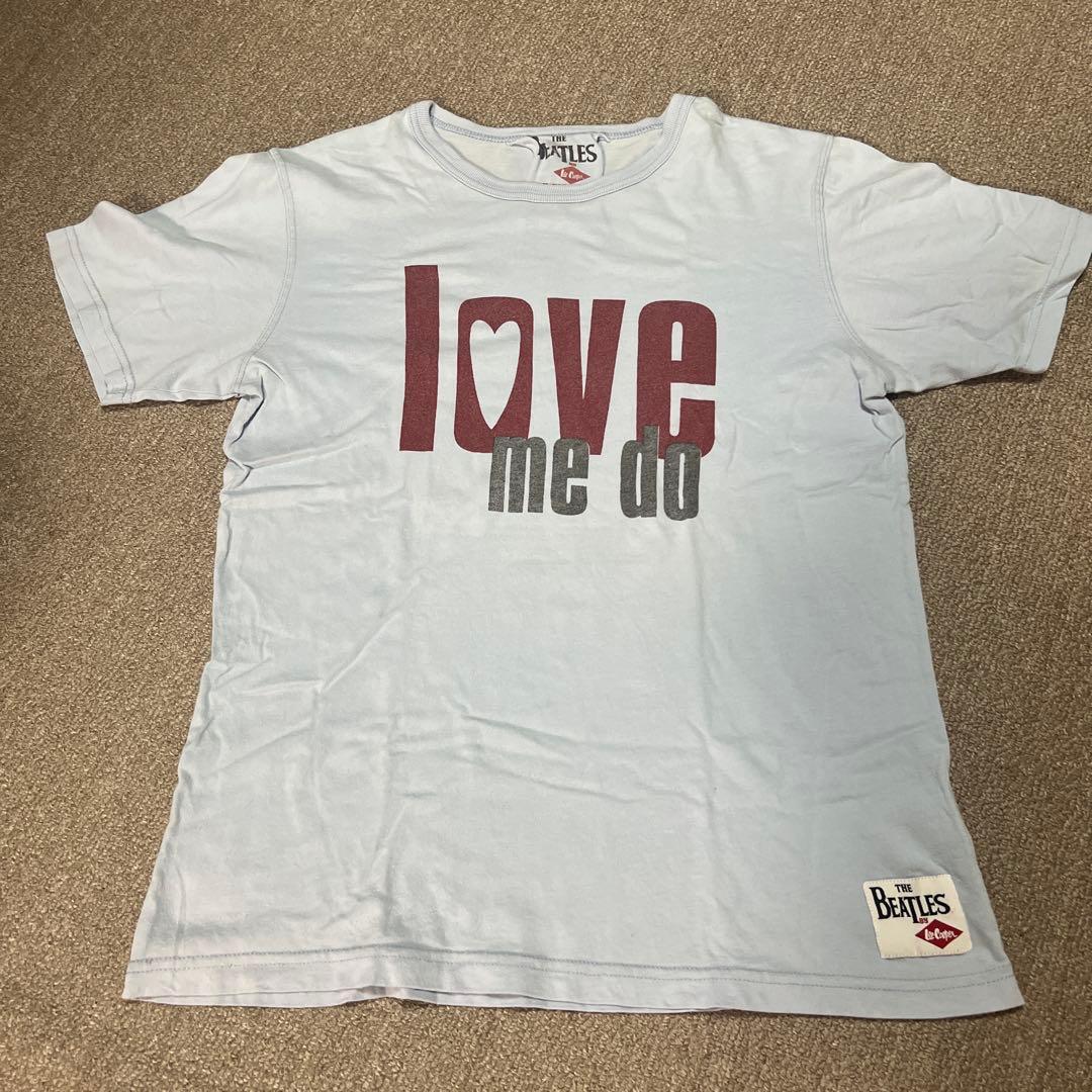 【日本未流通】The Beatles love me do Tシャツ M 水色