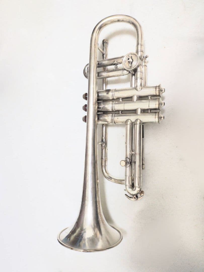 1917年製 C.G.Conn New Wonder C,Bb&Aコルネット