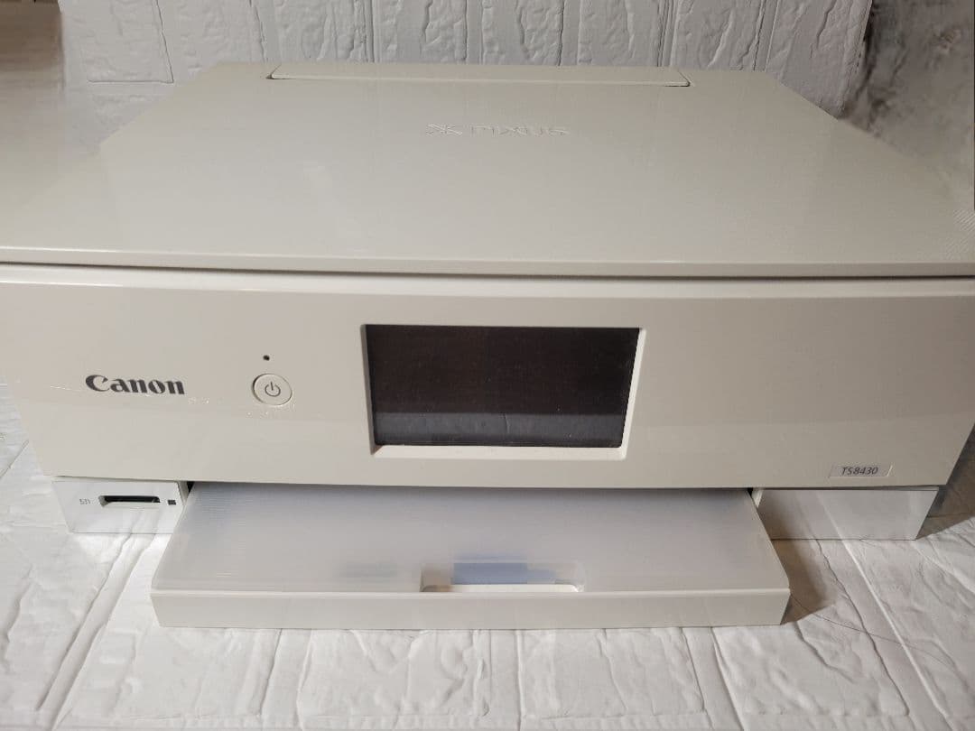 Canon TS8430 インクジェットプリンター ホワイト