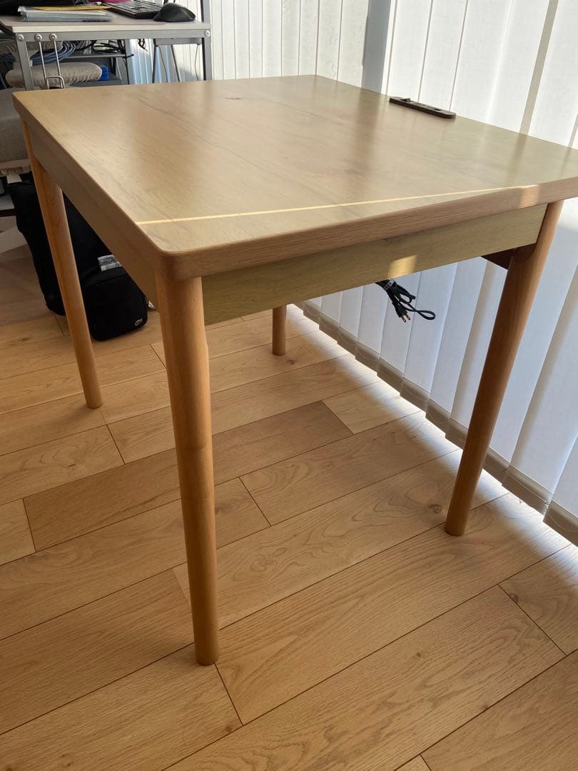 ニトリ　デスクこたつ　NV22 8065 布団付き