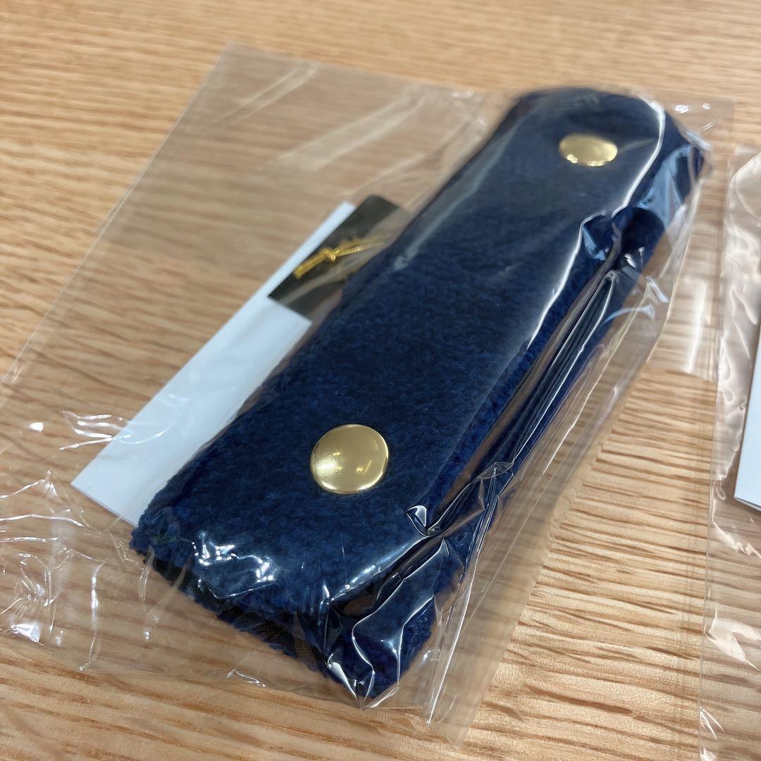 レア　フェイラー　ハンドルカバー　ネイビー　ロング　２つセット