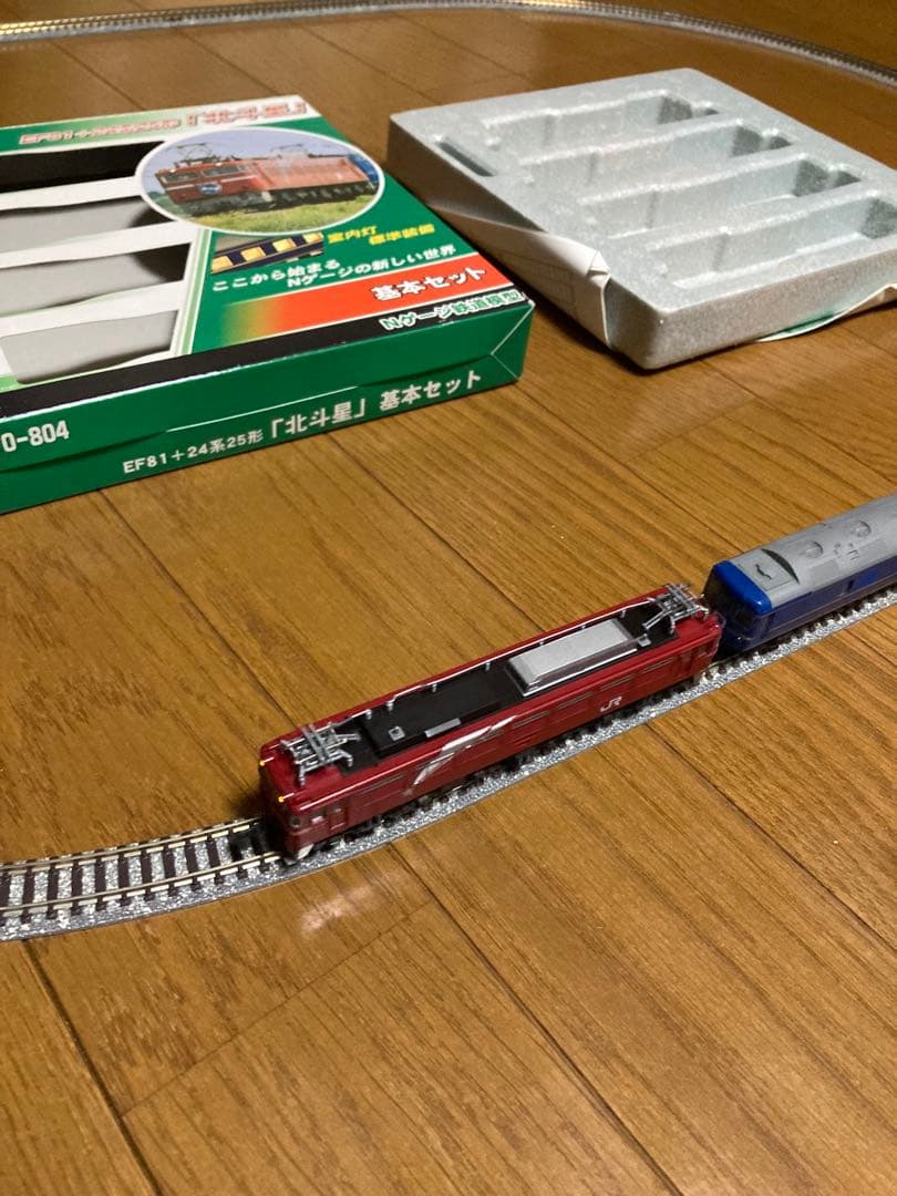 Nゲージ　EF81+24系25系「北斗星」基本セット　鉄道模型　動作確認済み