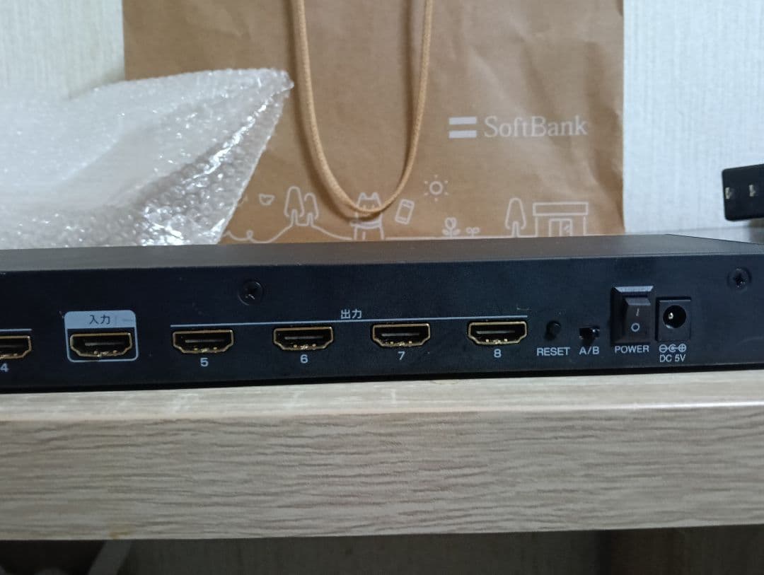 エレコム HDMI分配器 4K 60Hz