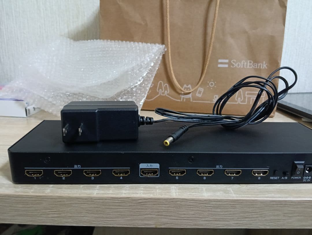 エレコム HDMI分配器 4K 60Hz