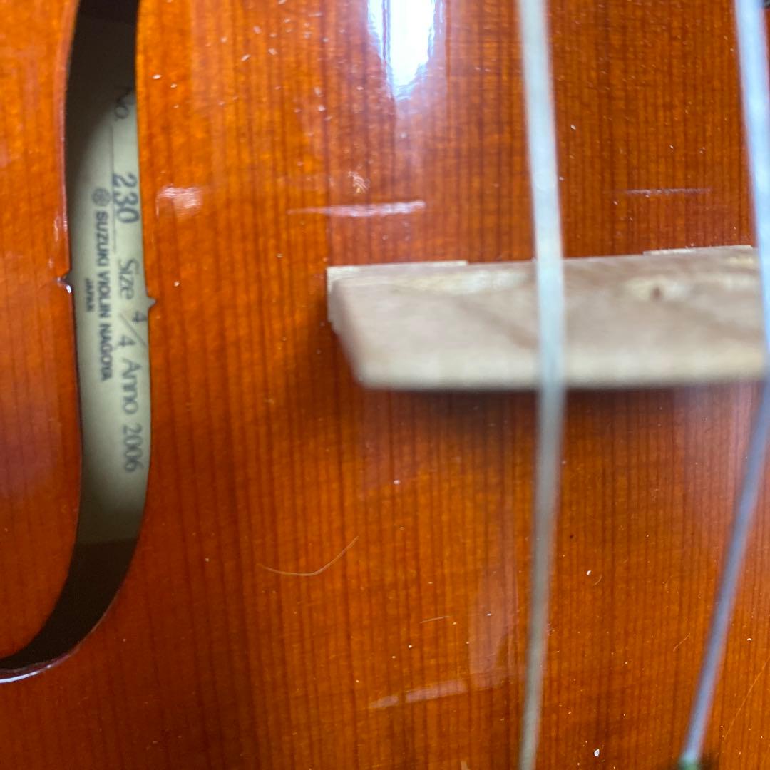 値下げ　SUZUKI　No230 バイオリン　4/4 カーボン弓　BONDIX