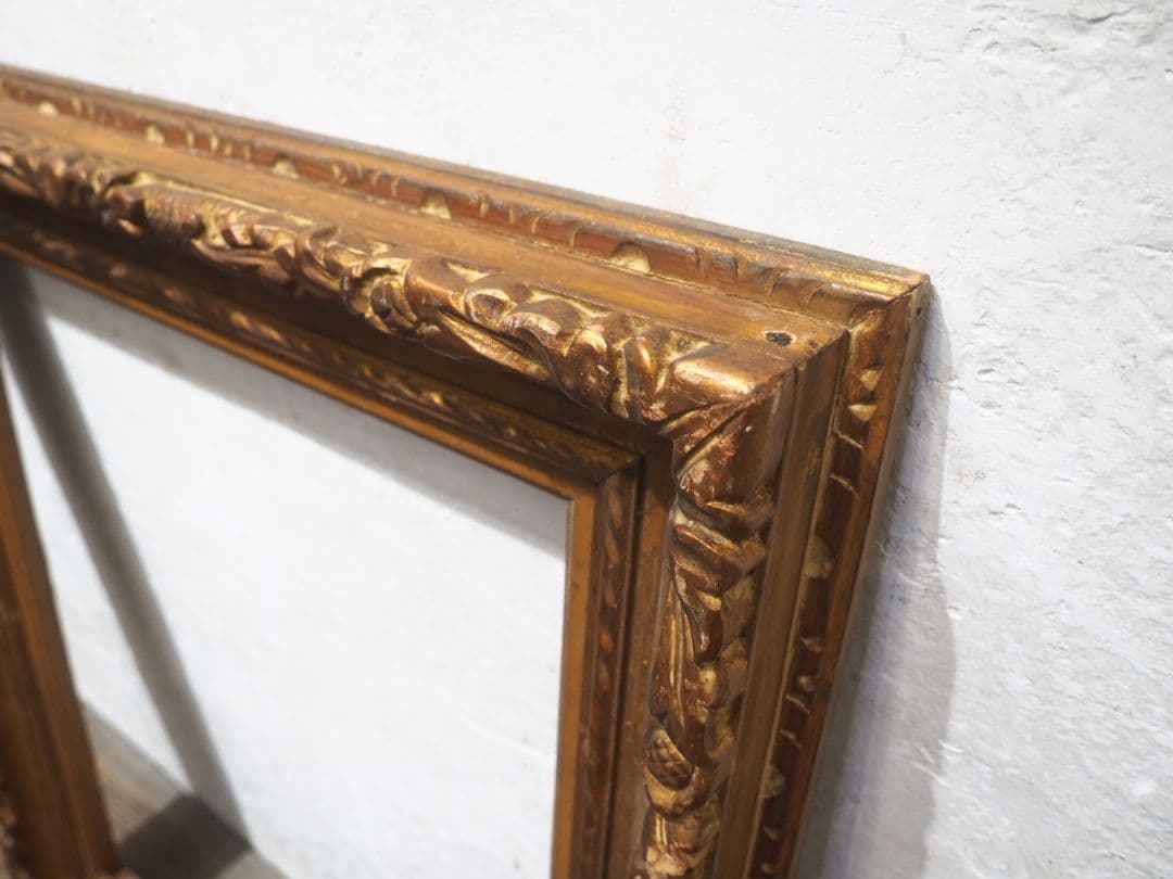 1285 レトロな額縁　F12　アートフレーム　油彩　水彩　画材　ビンテージ