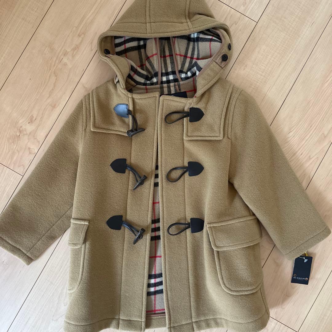 美品✨バーバリー　ダッフルコート ノバチェック キャメル