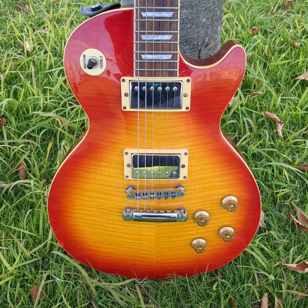 Bitz Leopard エレキギター サンバースト 傷あり 音よし