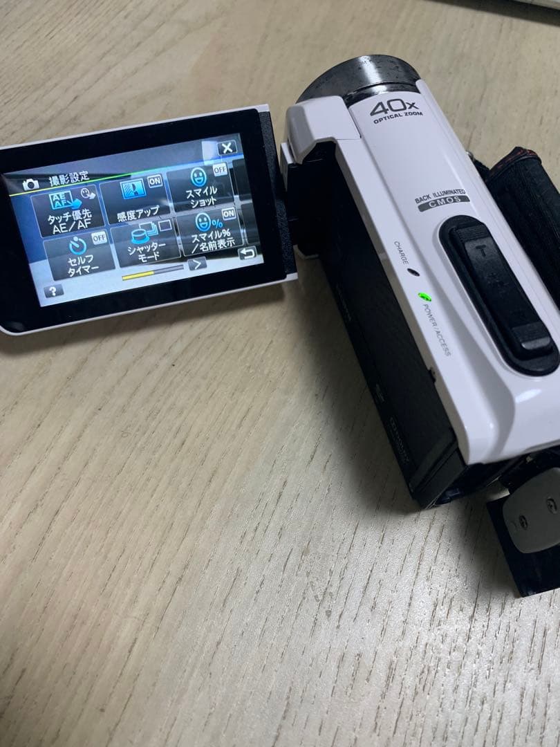 JVC Everio GZ-B800-W デジタルビデカメラ　BDライターセット