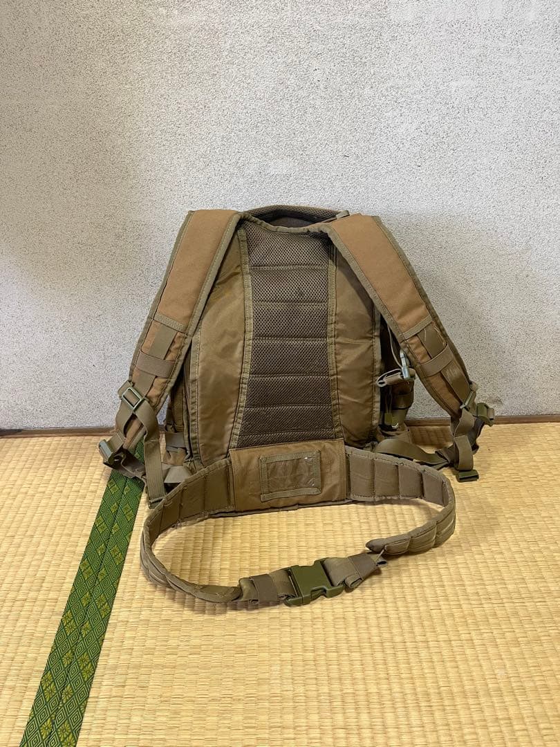 中型ブラウンバックパック モールシステム付き