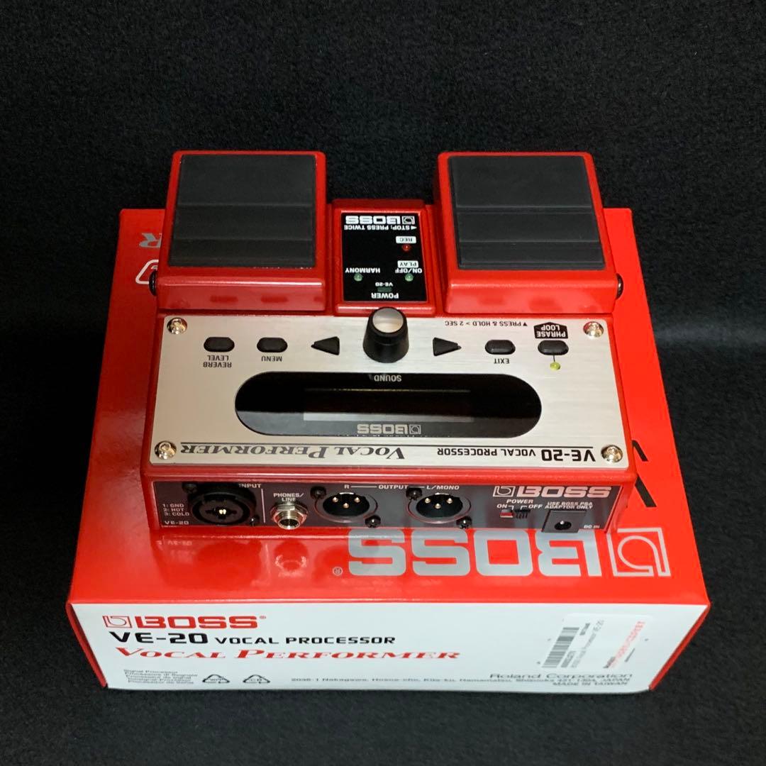 BOSS VE-20 ボーカルプロセッサー（ボーカルパフォーマー）ユーザー未登録