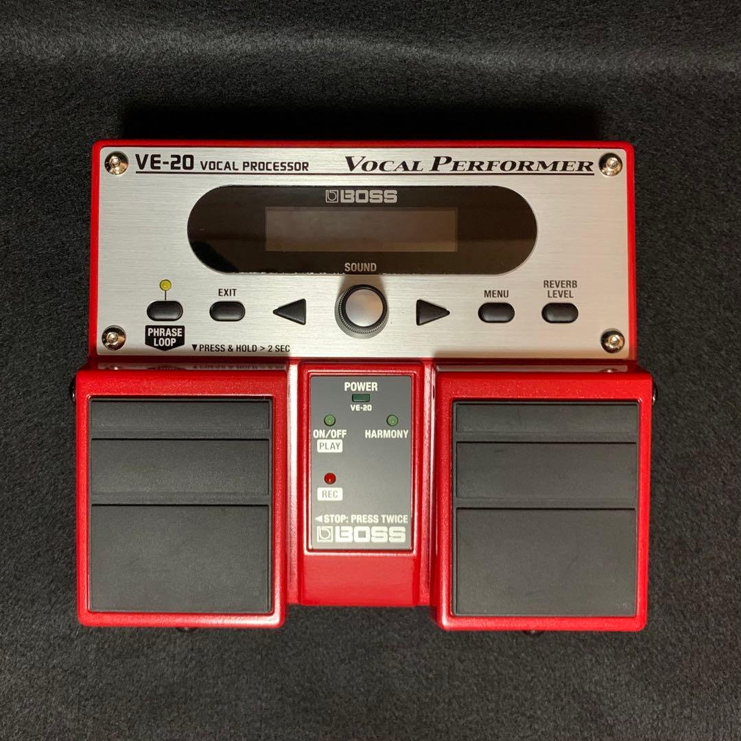 BOSS VE-20 ボーカルプロセッサー（ボーカルパフォーマー）ユーザー未登録