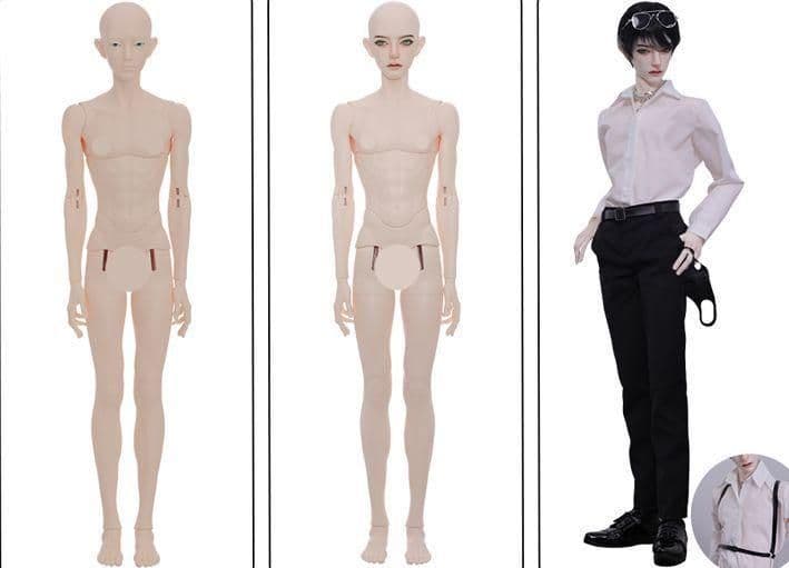 AS121 BJD 1/3 ドール本体 Dean　球体関節人形 ハンドメイド