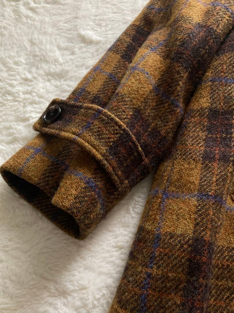 23AW美品✨ビームス　ハリスツイード　コート