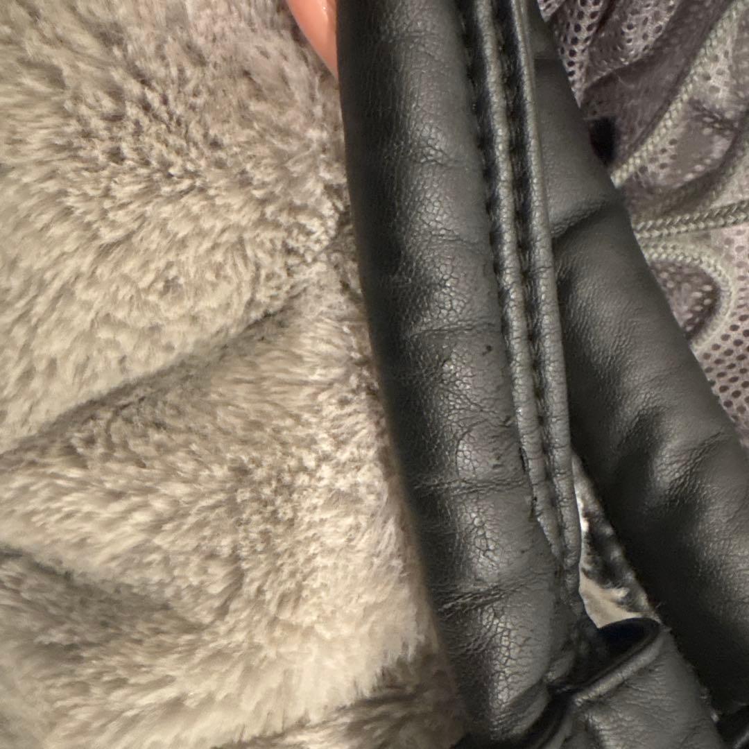 designf デザインfのマシュマロバッグ　ファー　サイズ