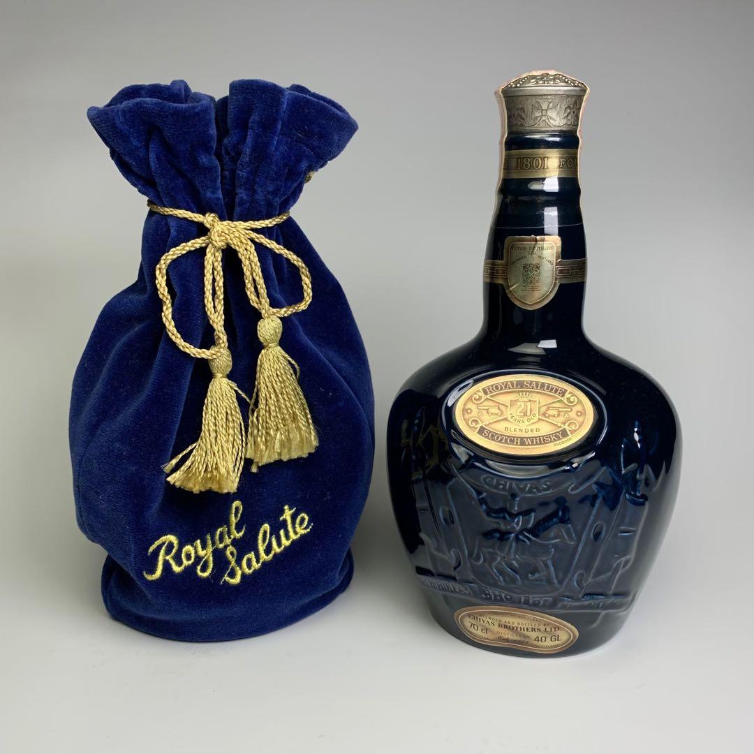 ト*ー様 【ロイヤルサルート 21年】未開封 シーバス スコッチウイスキー 陶器