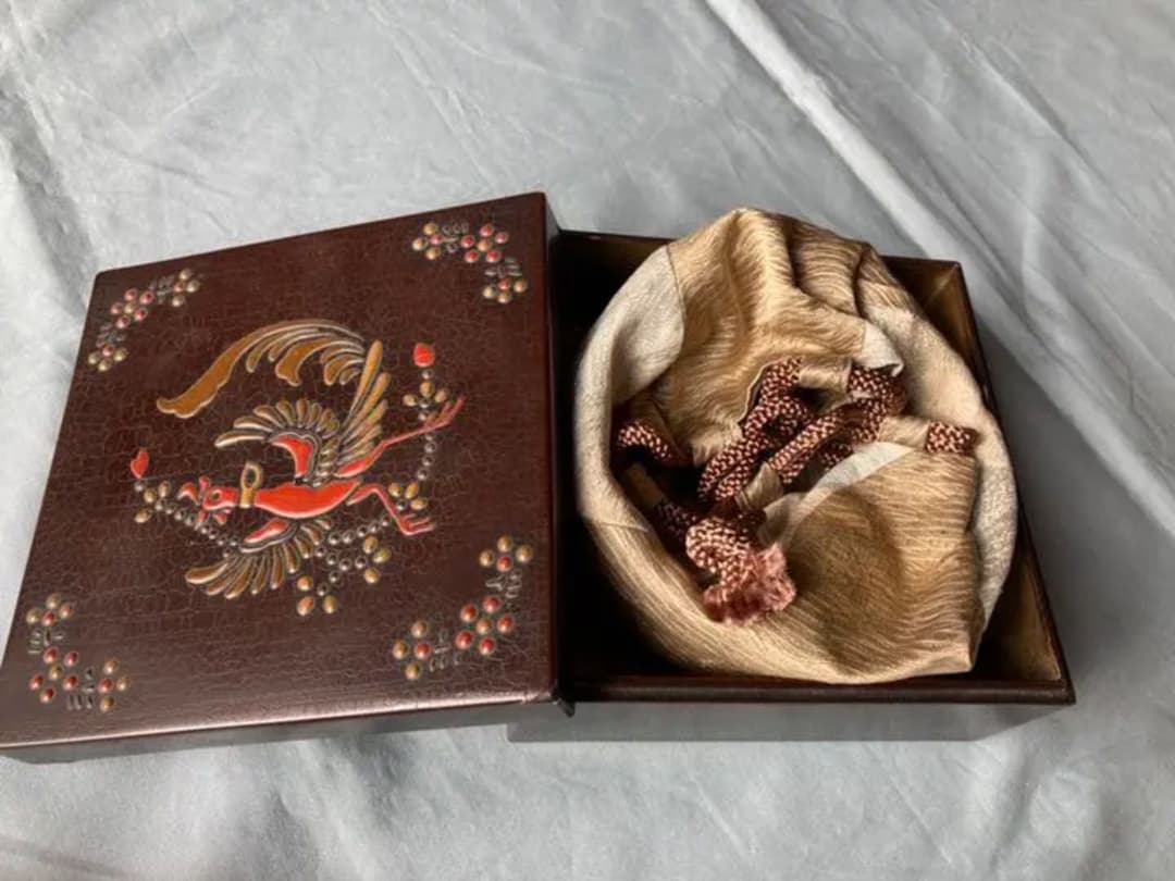 【土蔵整理07】黒楽　平茶碗　木箱入り