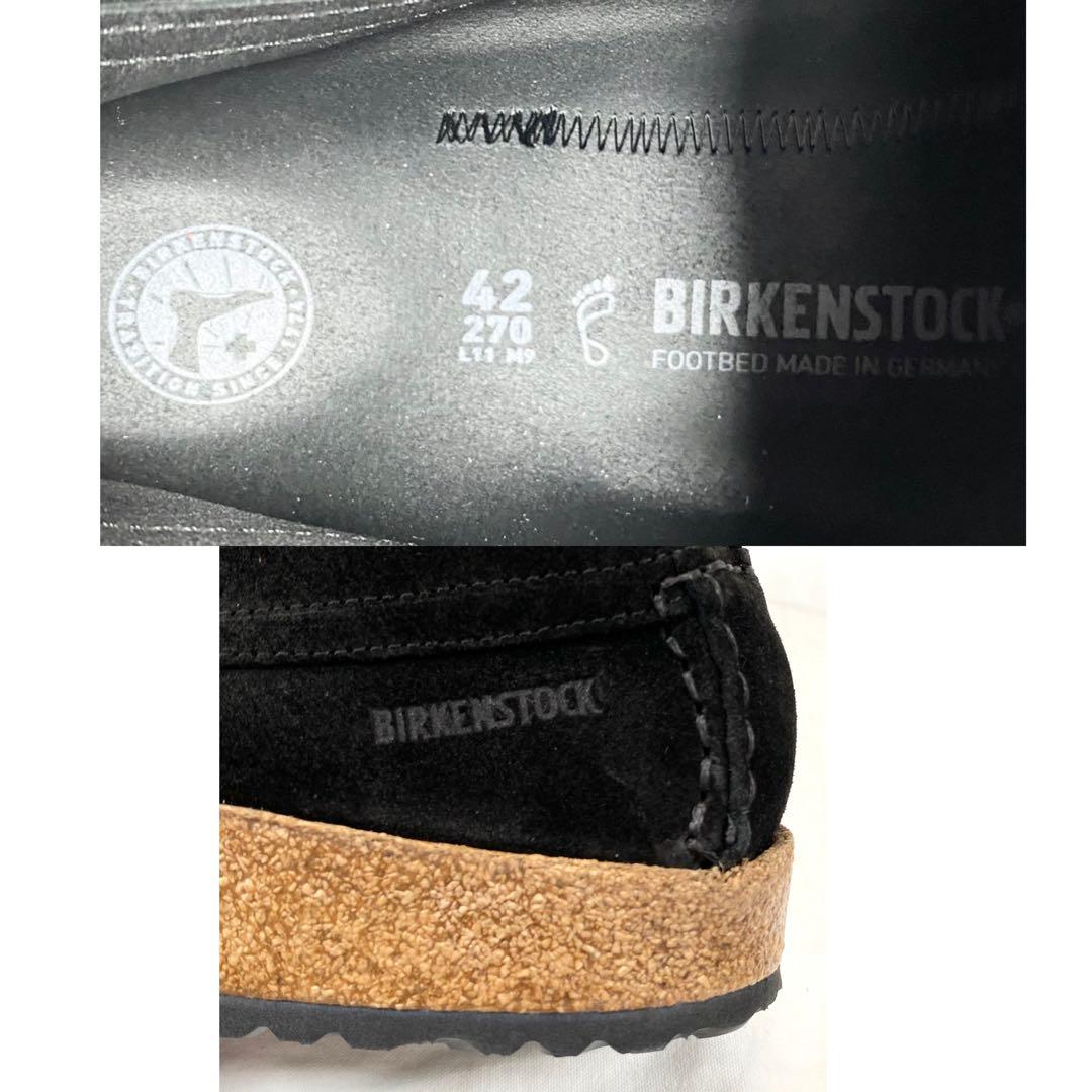 新品未使用✨ビルケンシュトック MARTON マートン スエード ブラック 42