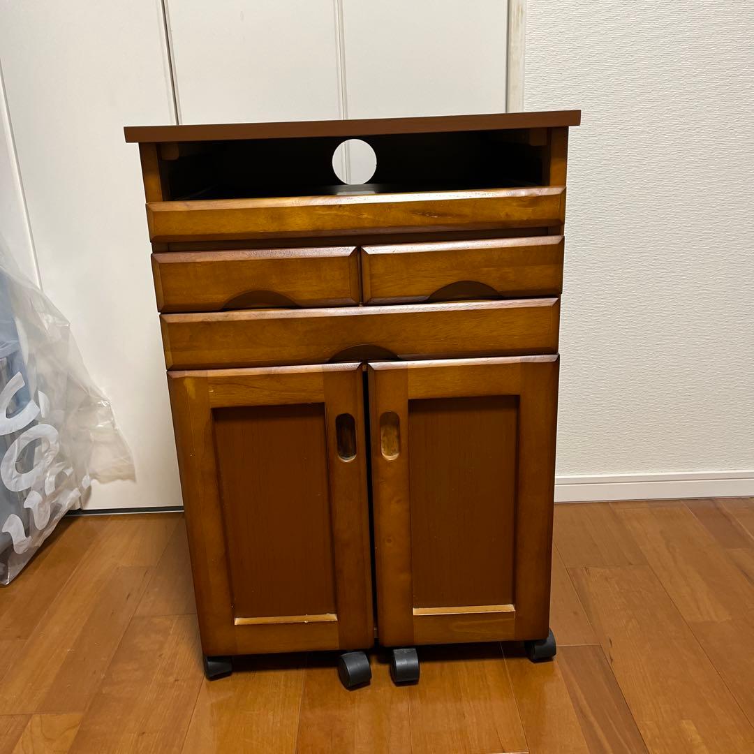 ノートパソコン収納付きプリンター、ファックス台