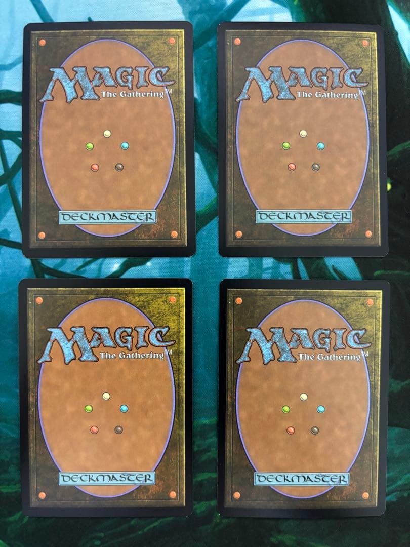 樹木茂る山麓　ジャッジFOIL 4枚セット