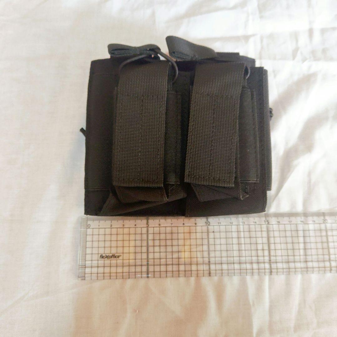 マガジンポーチ 2連 マグポーチ タクティカルギア モールシステム対応