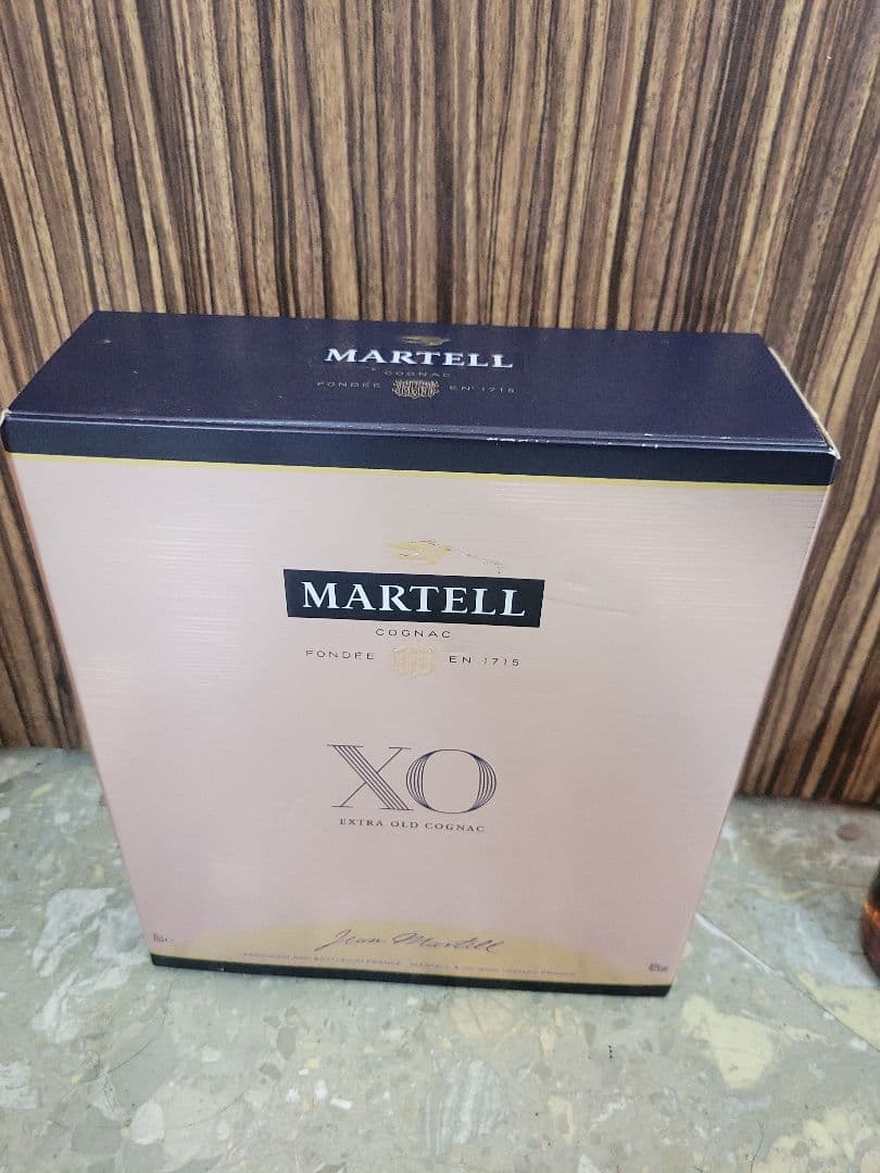 【未開封】MARTELL XO COGNAC マーテル ブランデー コニャック