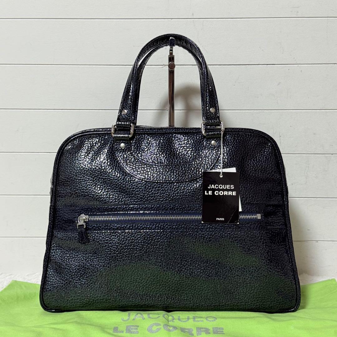 ⭐️新品未使用⭐️　ジャックルコー　リスボン　ハンドバッグ　エナメル　ユニセックス