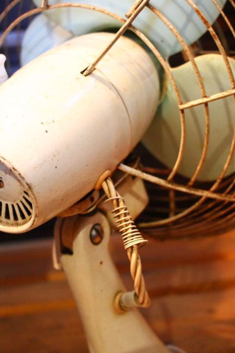 レトロ扇風機 三菱DM-10F