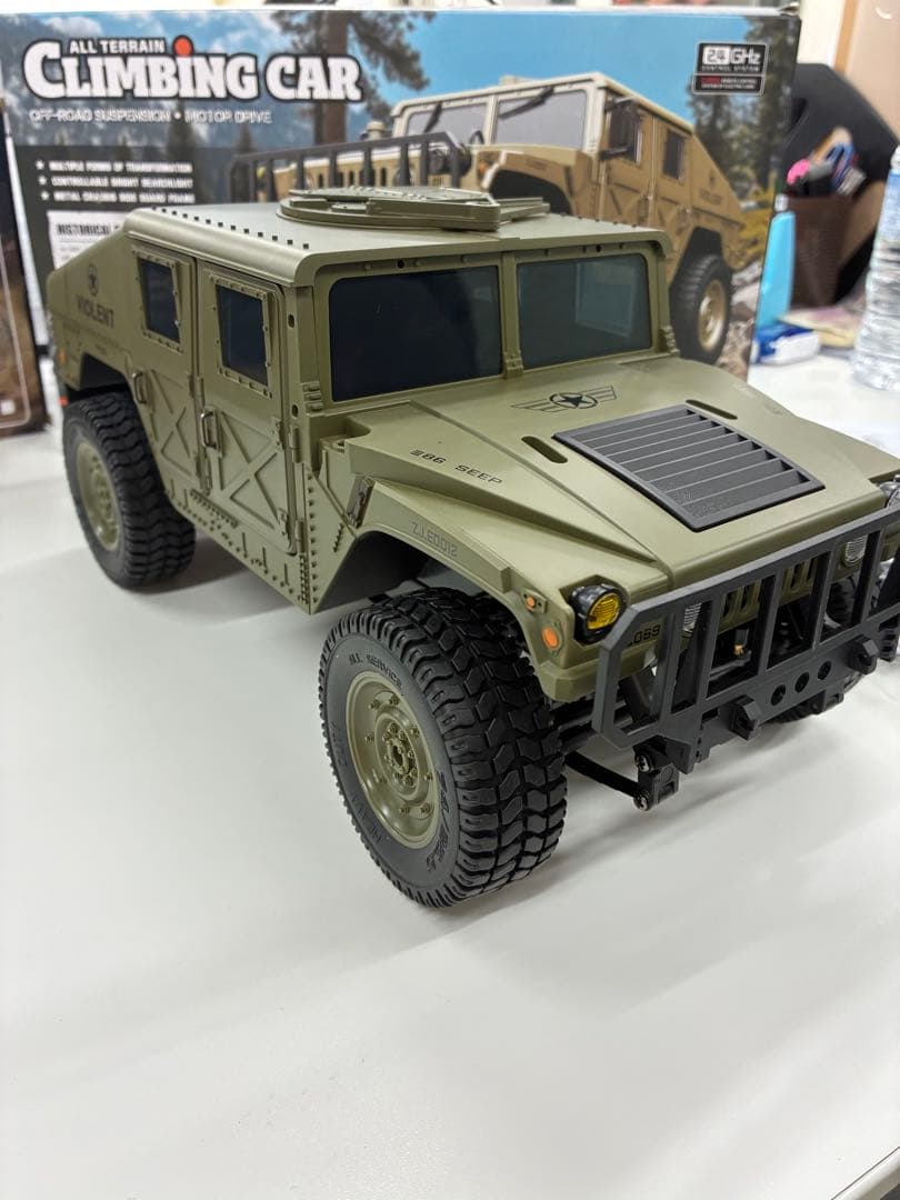 戦車 大型 ラジコン オフロード ミリタリー RCかー 人気 34cm 4WD