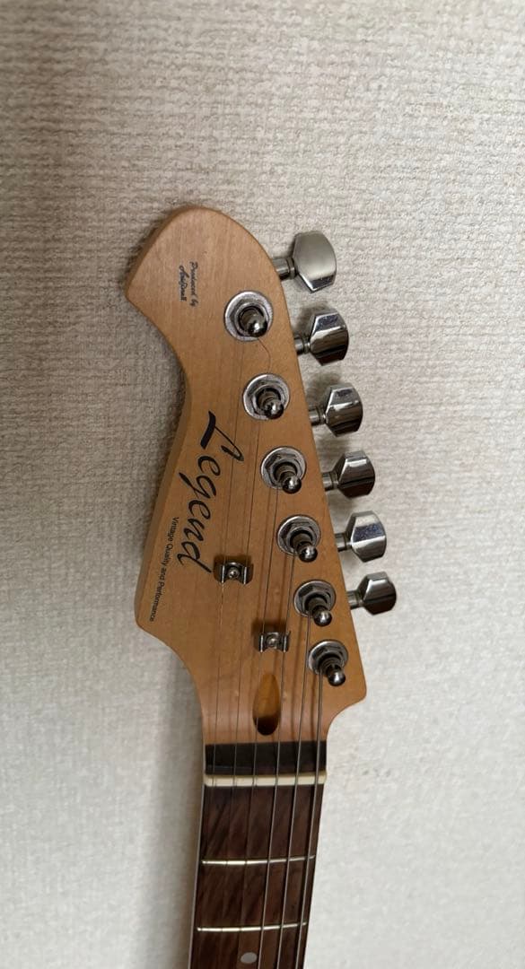 LEGEND エレキギター レフティ 左利き　ギター本体＋付属品9点セット