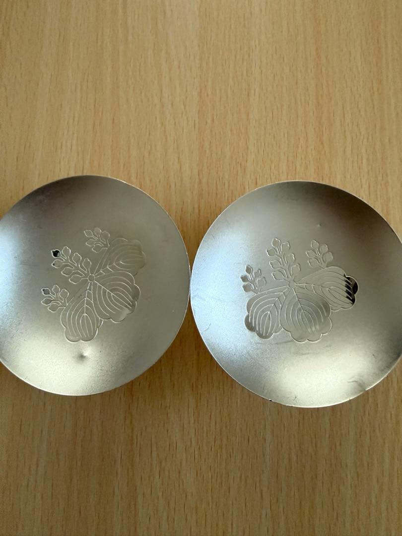 銀盃シルバー消防庁盃 銀杯２つセット