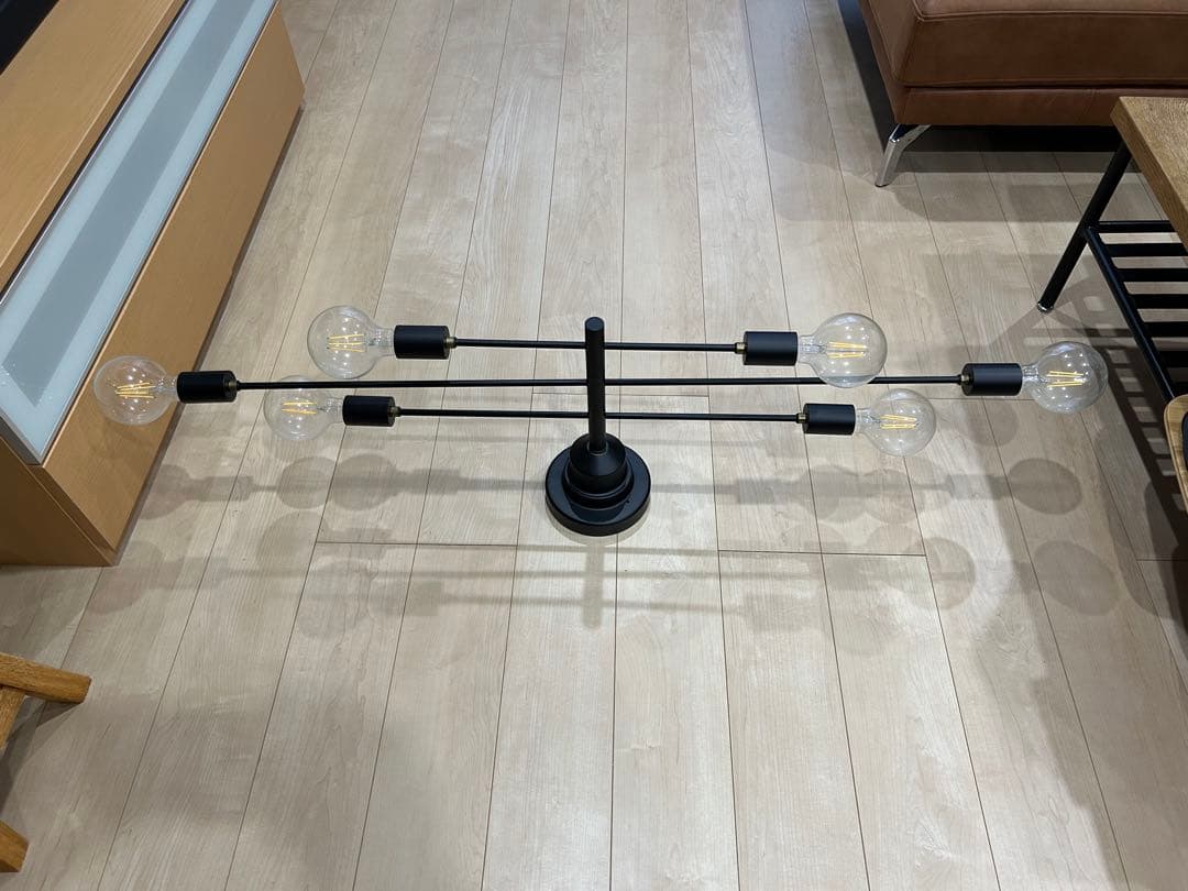 【値下げしました！】unico ウニコ LED照明 Astreアストル ブラック