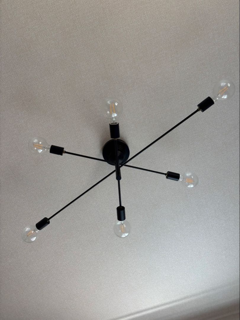 【値下げしました！】unico ウニコ LED照明 Astreアストル ブラック