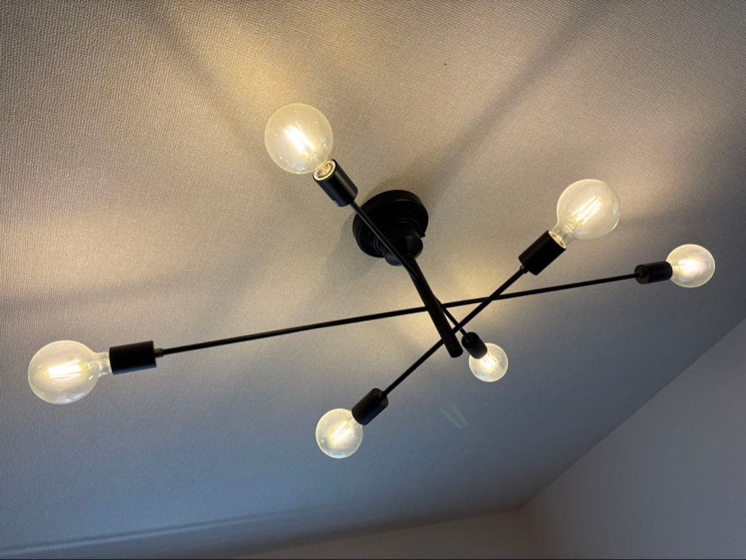 【値下げしました！】unico ウニコ LED照明 Astreアストル ブラック