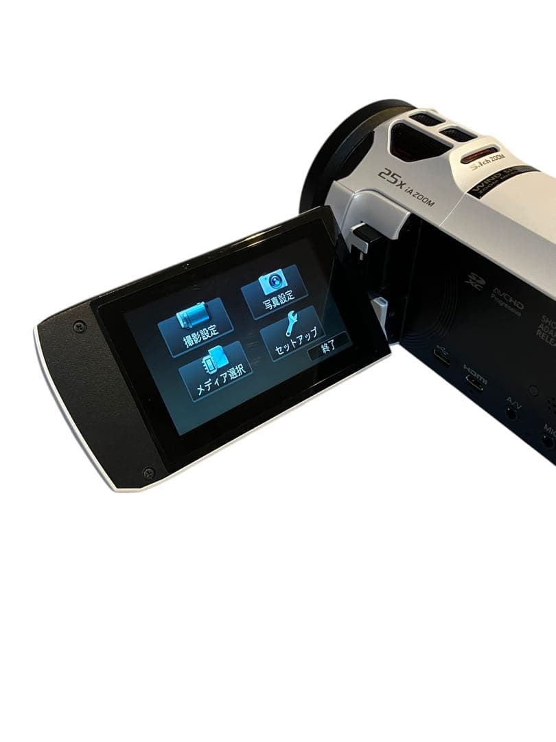 Panasonic HC-VX990M-W 4K ビデオカメラ 25倍ズーム