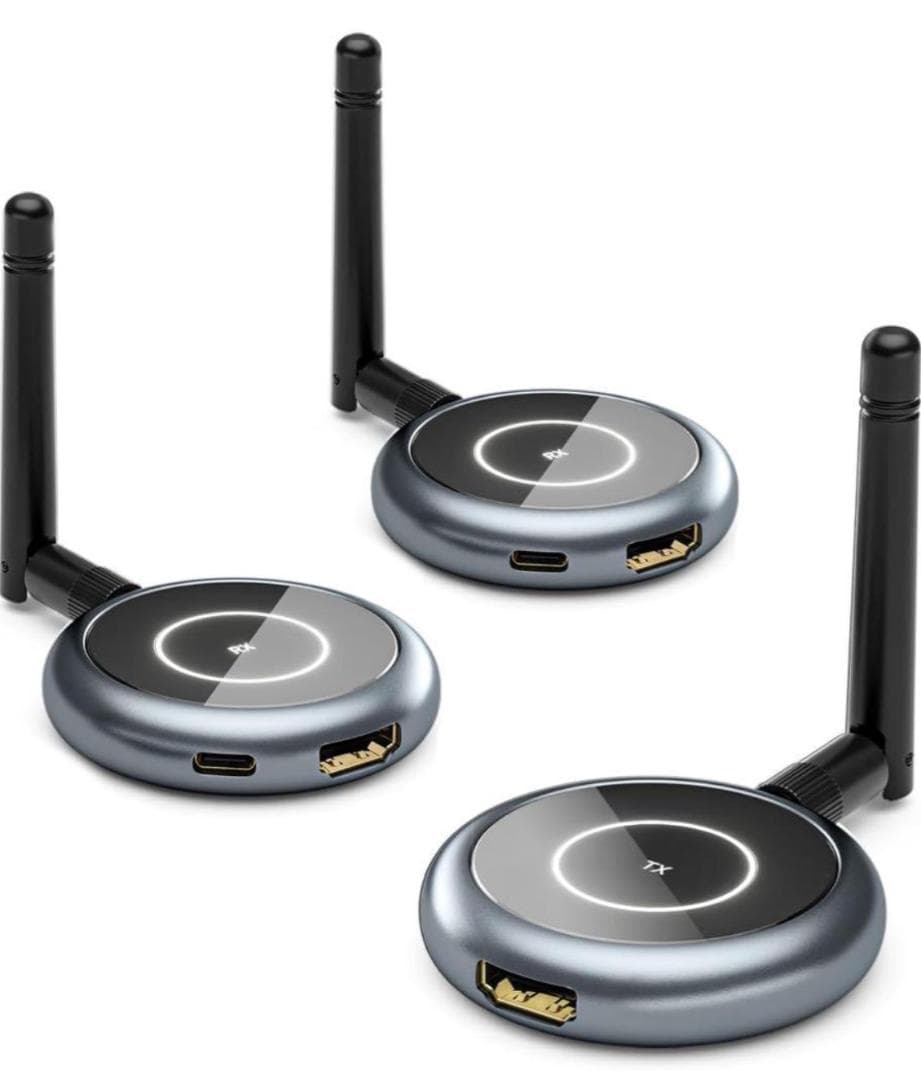 AIMIBO ワイヤレスHDMI 受送信機 TX＋2RXセット マルチキャスト