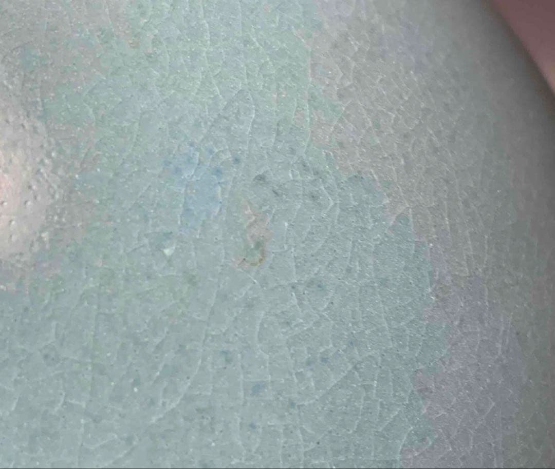 中国 首に段のある瓶　u6230854