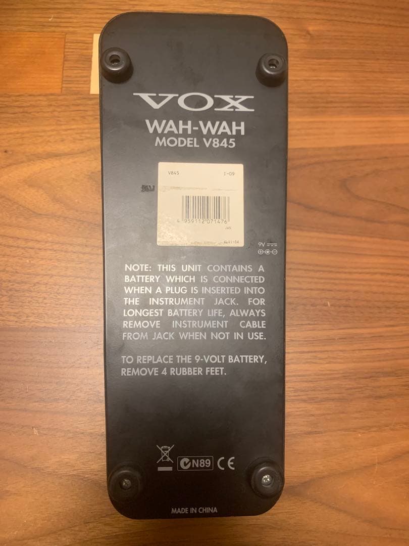 BOSS NS-2 美品　VOX V845 セット