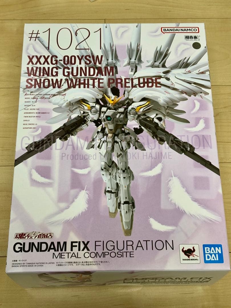 L COMPOSITE ウイングガンダムスノーホワイトプレリュード15周