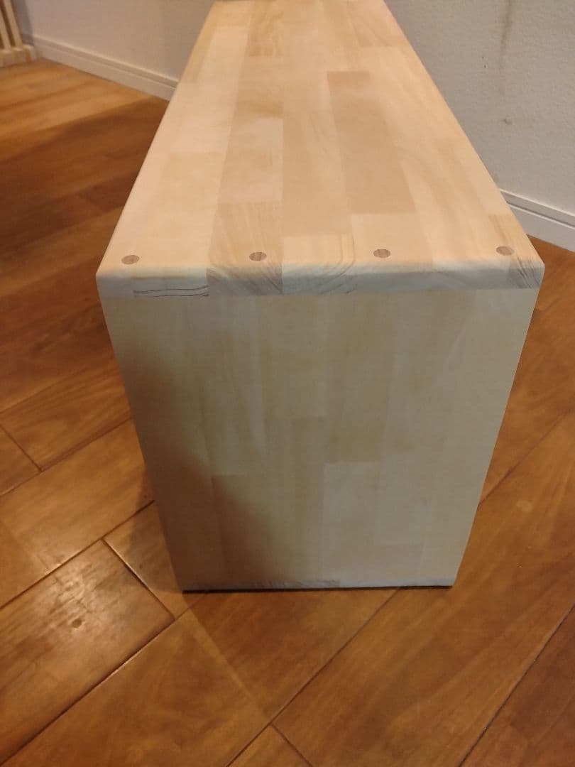 木製　ハンドメイド　オーダー　ロの字　シェルフ　棚　ラック　テレビ台