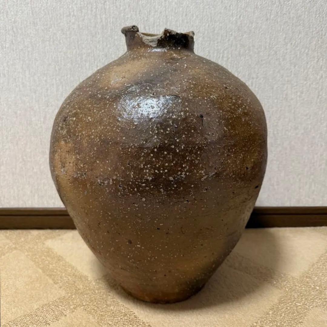 古信楽 壺 大壺 室町時代 古美術 古備前 古常滑 古瀬戸 古丹波 古越前 骨董