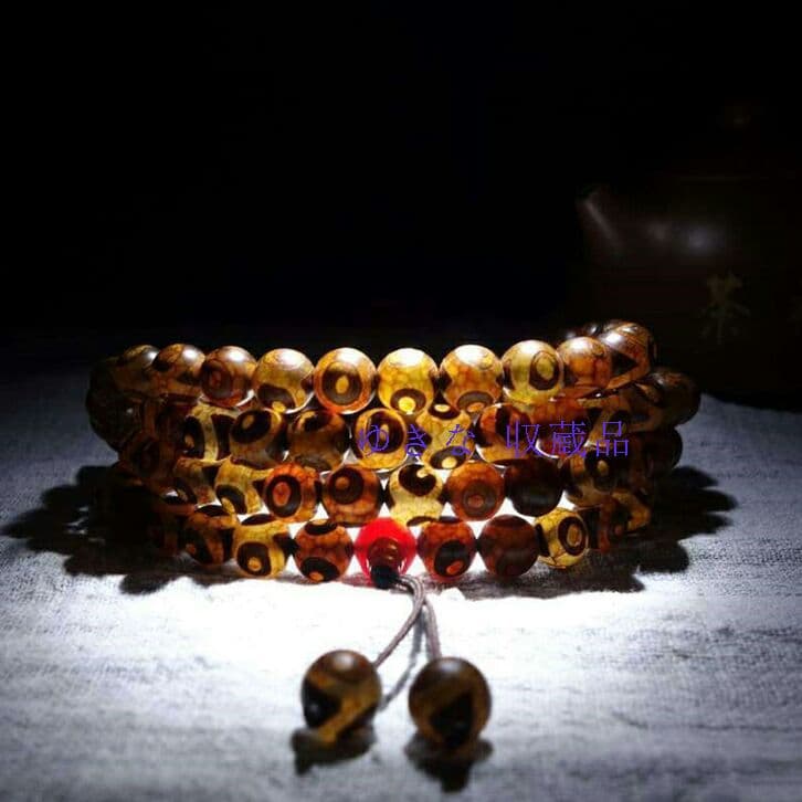 瑪瑙の108粒の仏珠の男女は玉髄の天珠のネックレスのチェーンを兼用します?