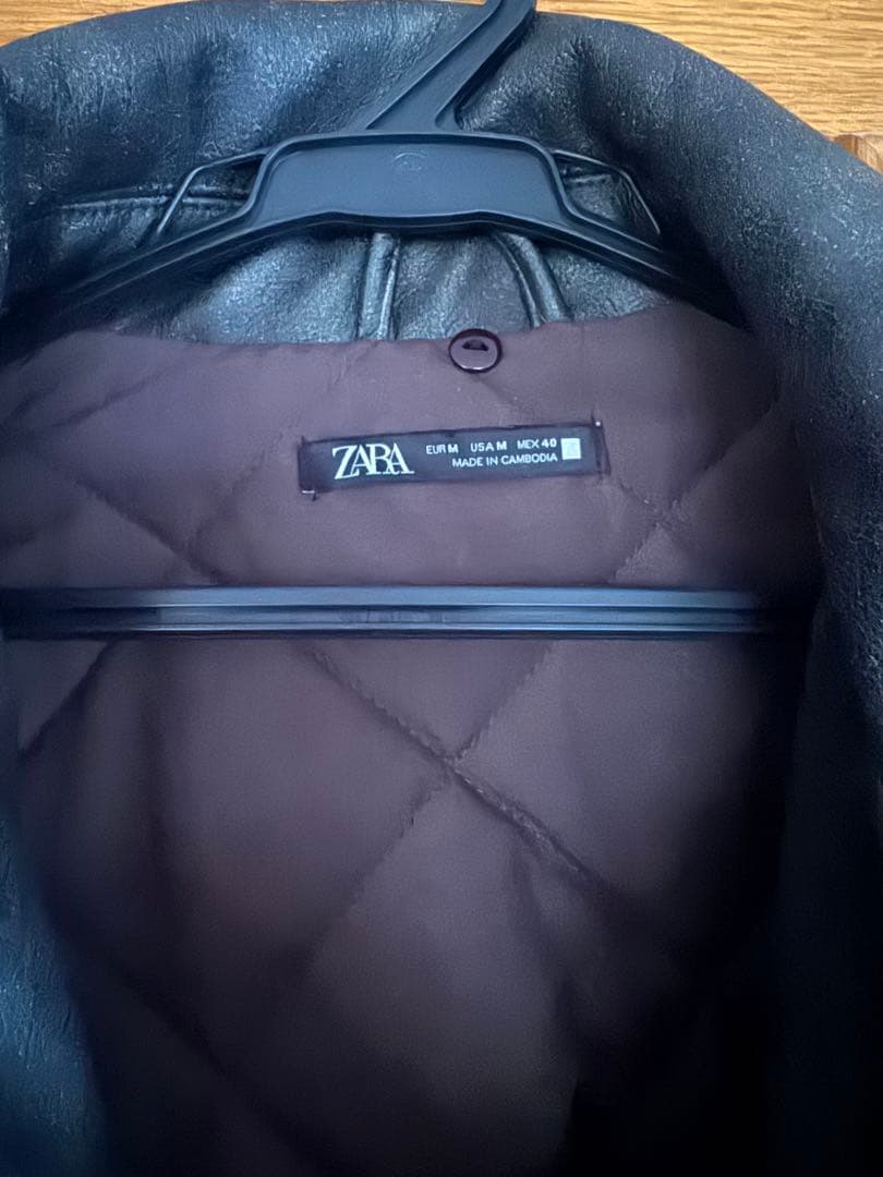 最安値　ZARA レザージャケット　アウター　ライダース