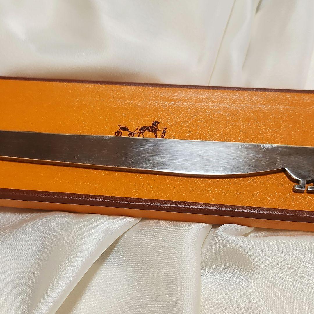 エルメス　ヴィンテージ　ペーパーナイフ　ダックスフンド