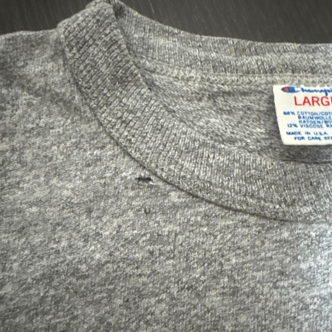 ハ*ナ様 80S Champion トリコタグ ミッキーマウス Tシャツ Lサイ